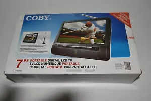 DS COBY 7" PORTABLE DIGITAL LCD TV TFTV792 (KPQ27) - Picture 1 of 3