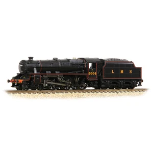 Graham Farish 372-135B N Gauge LMS Black 5 4-6-0 5004 LMS Lined Black - Picture 1 of 6
