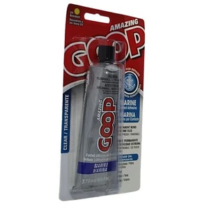 3.7 fl oz Amazing Goop Marine UV Resistant Clear Waterproof Paintable Adhesive - Picture 1 of 3