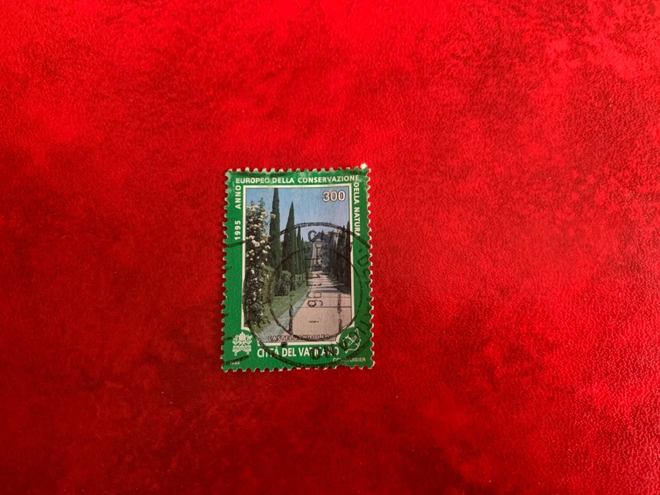 CIUDAD DEL VATICANO 1995 USADO CONSERVACIÓN DE LA NATURALEZA CASTEL GANDOLFO JARDINES AVENIDA ROSAS Foto 1 de 1