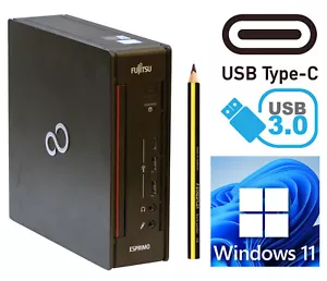 ORDENADOR Q957 INTEL i3-7Gen 8GB DDR4 M.2 SSD USB-C +3.0 DVI+2xDP WINDOWS 11 V640 - Imagen 1 de 5