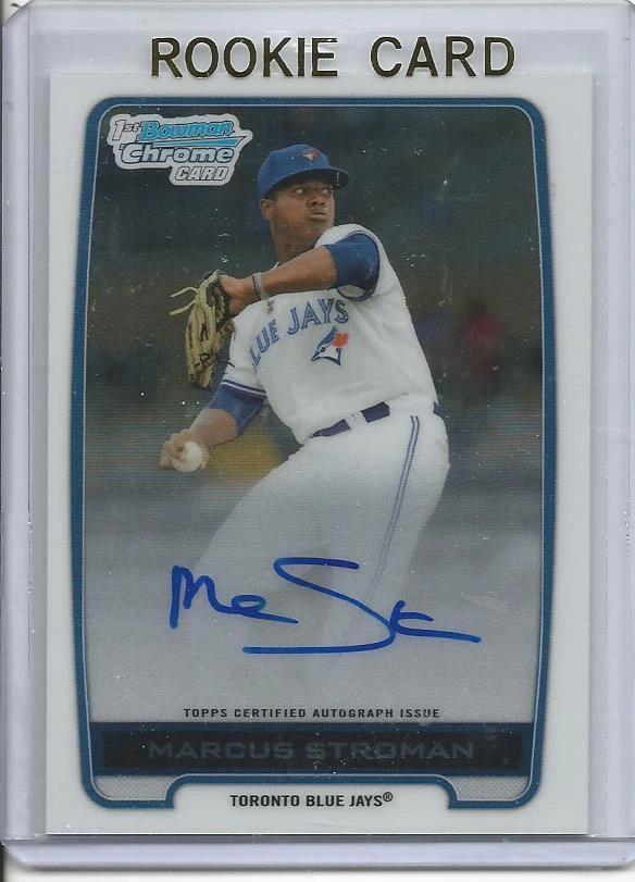 2012 Bowman Chrome Marcus Stroman Auto #BCA-MS Rookie Card RC Mint - Image 1 of 1