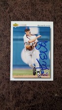 1992 Upper Deck Kevin Elster #385 - New York Mets - Autographed!