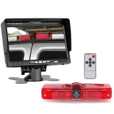 7"Brake Light Backup Camera For Chevy Express GMC Savana Van 03-2019 05 07 15 16 - Image 1 of 4