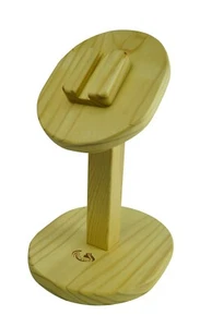 HAIBEIR Wood Hat Jack Stretcher Stand Adjustable Angle for Display Height 12-3/5 - Picture 1 of 6