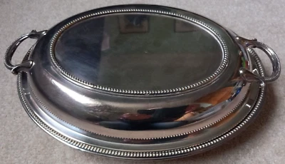 Plato de entrada con tapa ovalado Mappin & Webb W26468 Foto 1 de 4