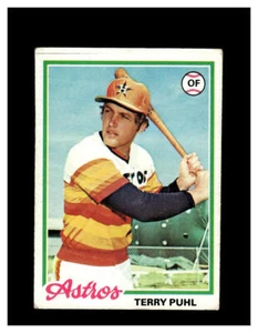 Houston Astros Terry Puhl #553 Topps Baseball in der Nähe neuwertig oder besser Rookie - Bild 1 von 2