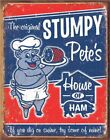 PIG Kitchen Diner Metal Tin Sign Picture 16x12 Retro Food Wall Decor Gift