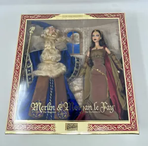 Barbie Merlin & Morgan Le Fay Edizione Limitata Ken & Barbie Mattel 28287 Senza scatola - Foto 1 di 14