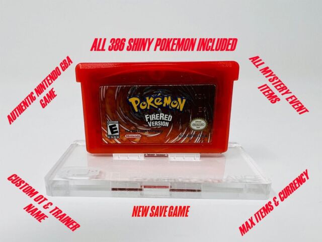 Pokemon Fire Red Gameboy Advance Jogo Repro, Jogo de Videogame Nintendo  Usado 89879837