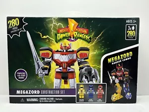 Megazord Mighty Morphin Power Rangers Construction Building Set 280pc Hasbro New - Picture 1 of 2