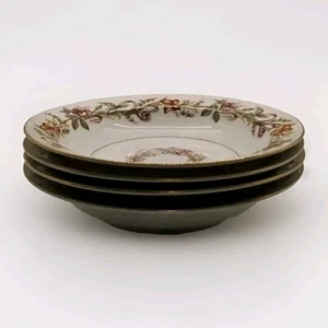 Sango China Japonesa Juego de 4 Aperitivos 5.5" con Decoración Floral WC - Imagen 1 de 3