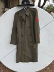 vintage military trench coat