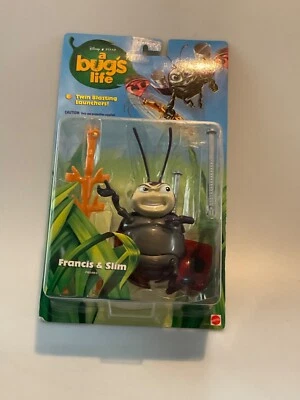 Disney A Bug’s Life - Francis & Slim Figure MOC by Mattel 90s - Image 1 of 4