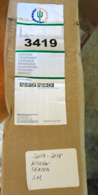 Fits 2014-2018 Nissan Titan   AC Condenser - Image 1 of 4