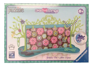 Ravensburger 3D Premium Puzzle Desktop Sweet heart Storage Box 108 pc New sealed - Image 1 of 4