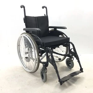 Rollstuhl Meyra Smart F 2.370 Faltrollstuhl Sitzbreite 44 cm bis 150 kg Reha - Bild 1 von 9