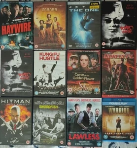 Action Bundle 10 Movie DVD Joblot Ben Affleck John Travolta Tom Hardy - Picture 1 of 1