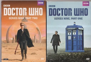 Doctor Who: Series 9 (Nine) Parts 1 & 2 (4 DVD Set) W/Slipcover Nice! - Picture 1 of 2