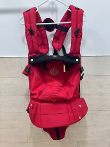 LILLE BABY Disney Mickey Mouse RED Stitch Baby Infant Toddler Carrier 6 Position - Picture 1 of 11