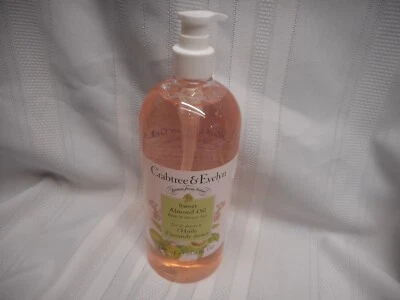 Crabtree & Evelyn SWEET ALMOND OIL Bath & Shower Gel 33.8 fl oz w/PUMP - Image 1 of 4