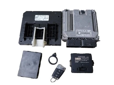 Volkswagen Passat B8 2017 motor diésel kit ECU y juego de bloqueo 3Q0959435D TVI4520 Foto 1 de 4