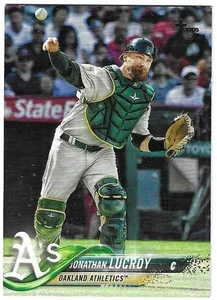 Johnathan Lucroy 2018 Topps Update Series MLB Parallel Card #US187 Athletics /99 - Bild 1 von 2