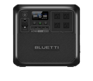 BLUETTI Centrale Solare Portatile AC180 1152Wh/1800W per Esterno/Campeggio/Camper - Foto 1 di 1