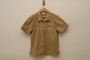 Freenote Cloth Cayucos brown short sleeve shirt S made in USA - Picture 1 of 5