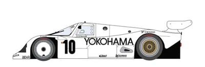 Hasegawa 1/24 Kremer Porsche 962C 1988 Monza Plastic Model Kit 20662 - Image 1 of 4