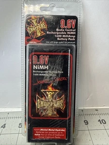 West Coast Choppers Jesse James 9.6V Radio Control NiMH Battery Pack NEW - Foto 1 di 6