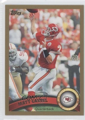 2011 Topps Gold /2011 Matt Cassel #318 - Image 1 of 2