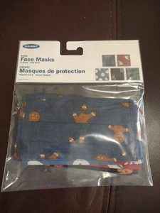 Old Navy NEW Set Of 5 Cotton Kids Masks Holiday Themed, One Size . Fast Ship.. - Picture 1 of 5