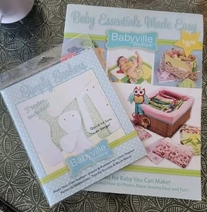 Babyville Boutique Baby Essentials Made Easy Book Simply Soakers Cloth Diapers  - Foto 1 di 9