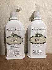 2 SetCrabtree Evelyn Lily Of The Valley Pump Hand Care Collection Therapy Lotion