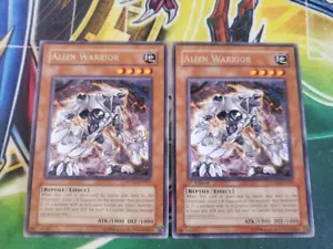 Yugioh - Ailen Warrior POTD-EN027 VLP 1st/Unlimited Rare X2 - Foto 1 di 1