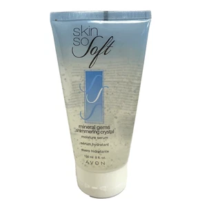 Avon Skin So Soft Mineral Gems Moisture Serum Shimmering Crystal New Sealed Pkg - Picture 1 of 4
