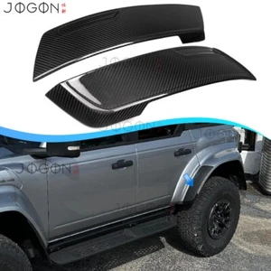 Raptor Real Carbon For Ford Bronco 21+ Rear Wheel Fender Flare Guard Decor Pair - Bild 1 von 15