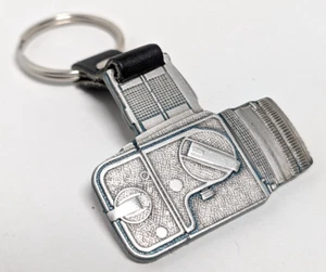 Hasselblad 500C/M Camera Promotional Silver Metal Keychain Sweden - Picture 1 of 2