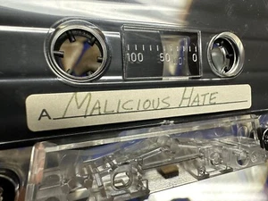 PROMO MALICIOUS HATE IN THE NAME OF HATE GRINDCORE METAL CASSETTE MICHIGAN - Foto 1 di 4