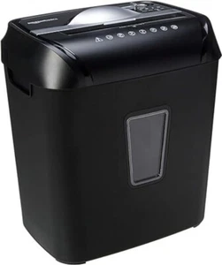 12 Sheet Cross Cut Paper and Credit Card Home Office Shredder with 4.8 Gallon Bi - Imagen 1 de 2