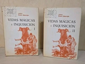 The Magical Life Of The Inquiry Volume 1 & 2 By Julio Caro Baroja 1967 Spanish - Picture 1 of 23