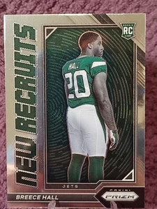 2022 Panini Prizm Football Breece Hall Rookie RC New Recruits NR-10 Jets NFL - Bild 1 von 2