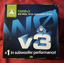 New Jl Audio 10W0v3-4 10â€� Car Subwoofer Svc 4-Ohm 600W 10W0v3 300W Rms