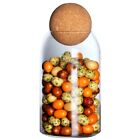 500ML Ball Cork Lead-Free with Lid Bottle Storage Tank Sealed Tea Cans