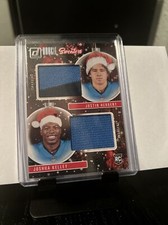 2020 Donruss Justin Herbert And Joshua Kelly Rookie Sweaters Color Patch Card