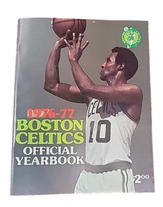 Original Vintage 1976-77 Boston Celtics Official Yearbook NOS Case Fresh Rare - Bild 1 von 11