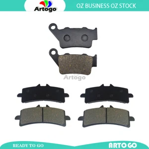 Motorcycle Front+Rear Brake Pads For Triumph Tiger 900 Rally Pro 2020 2021 2022 - Picture 1 of 3