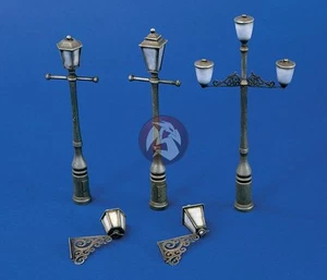 Verlinden 1/35 Lampioni e Lanterne (5 pezzi) [Accessorio Diorama Resina] 874 - Foto 1 di 1