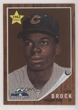1998 All-Star FanFest Tribute to Lou Brock Lou Brock (1962 Topps) #1 HOF
